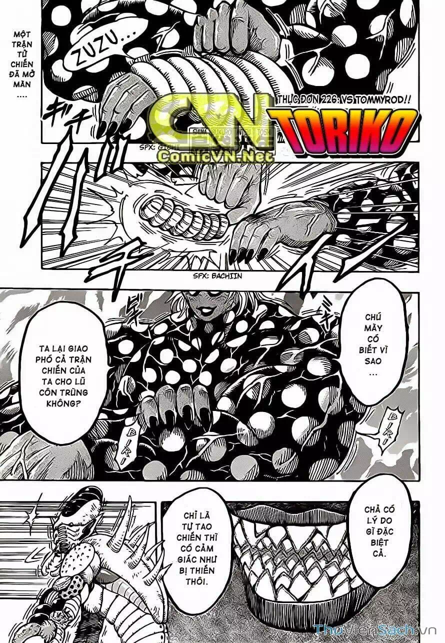 Truyện Tranh Thợ Săn Ẩm Thực - Toriko trang 5