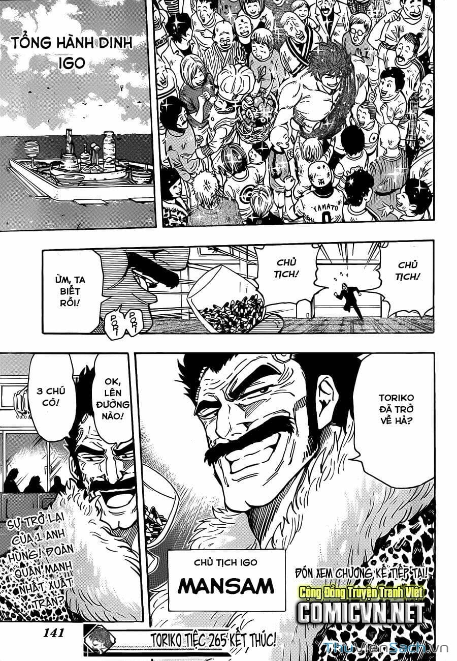 Truyện Tranh Thợ Săn Ẩm Thực - Toriko trang 5