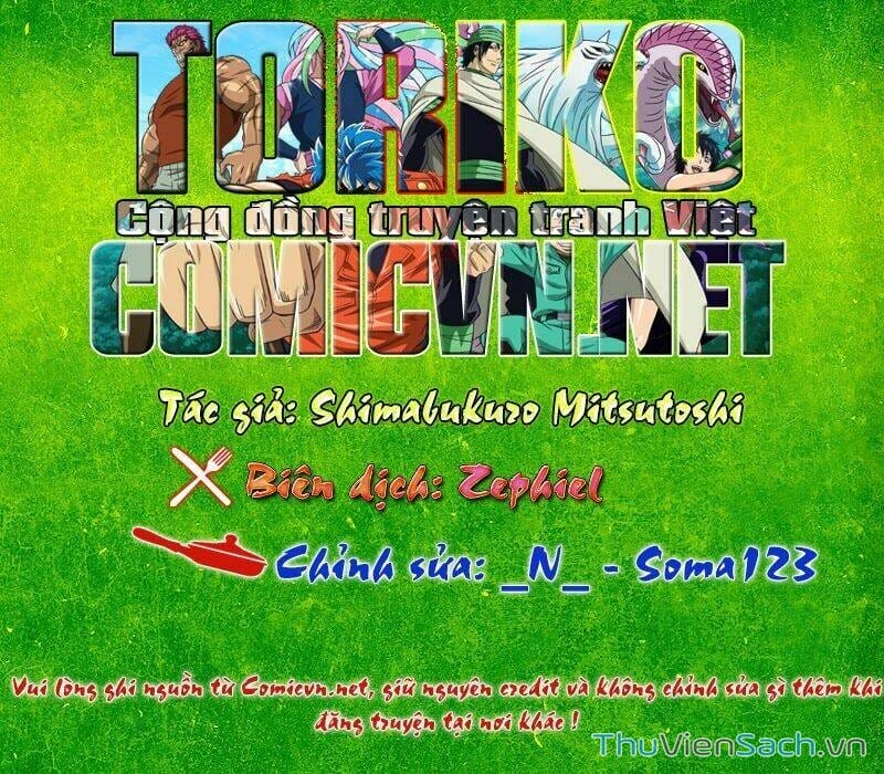 Truyện Tranh Thợ Săn Ẩm Thực - Toriko trang 5