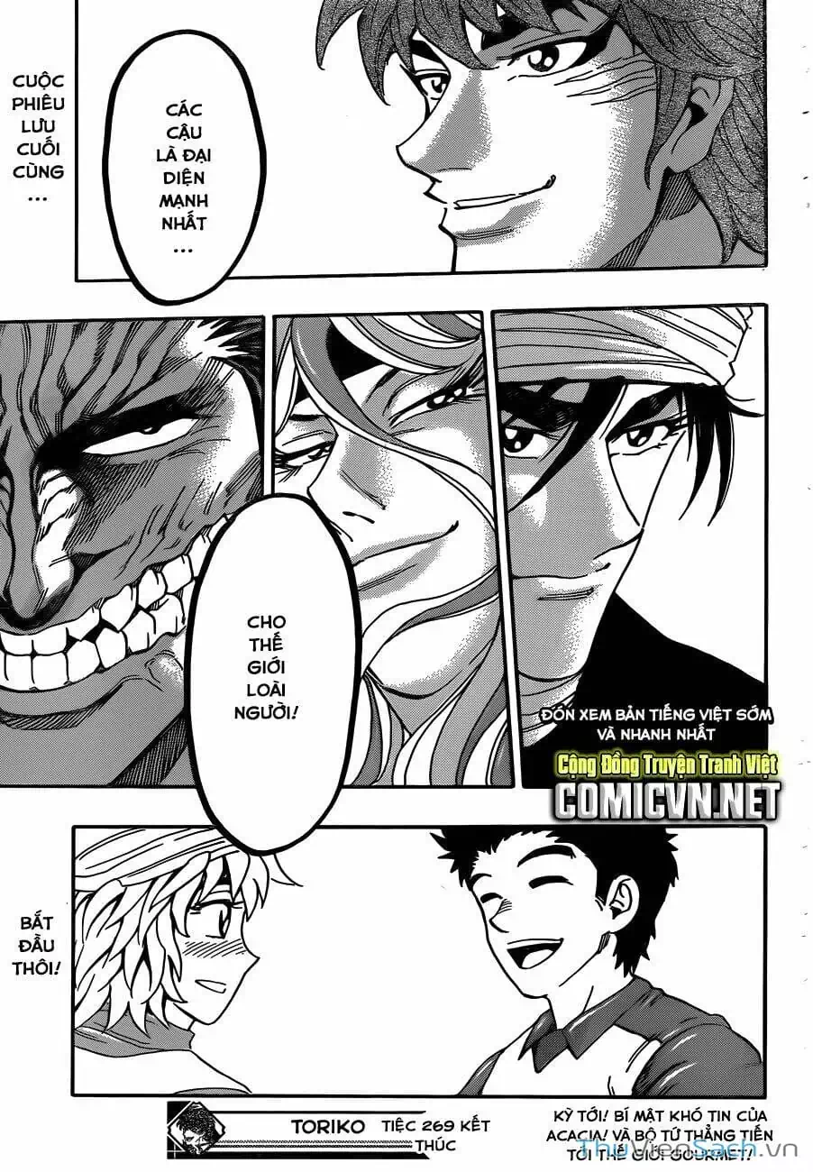 Truyện Tranh Thợ Săn Ẩm Thực - Toriko trang 5