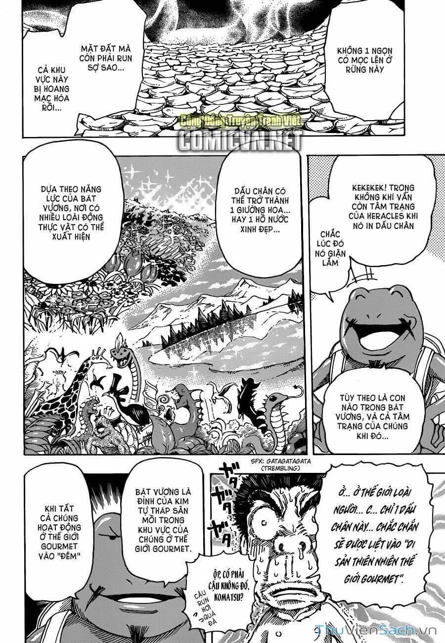 Truyện Tranh Thợ Săn Ẩm Thực - Toriko trang 5