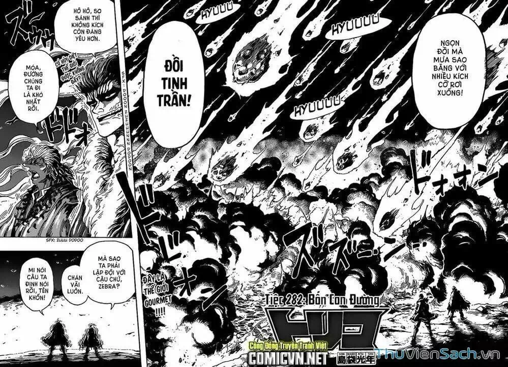 Truyện Tranh Thợ Săn Ẩm Thực - Toriko trang 5