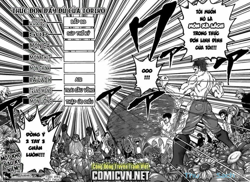 Truyện Tranh Thợ Săn Ẩm Thực - Toriko trang 5