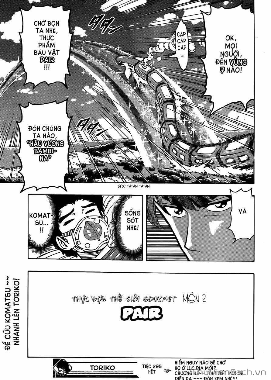 Truyện Tranh Thợ Săn Ẩm Thực - Toriko trang 5