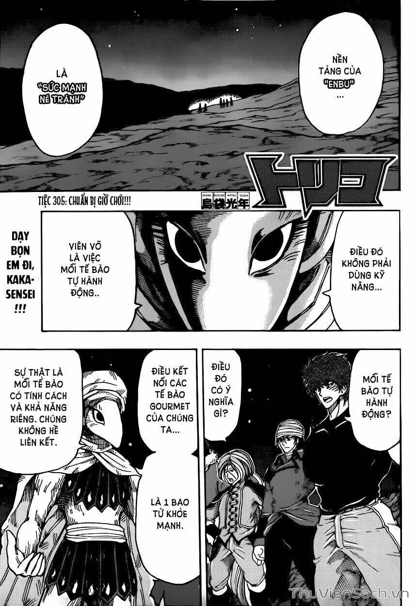 Truyện Tranh Thợ Săn Ẩm Thực - Toriko trang 5
