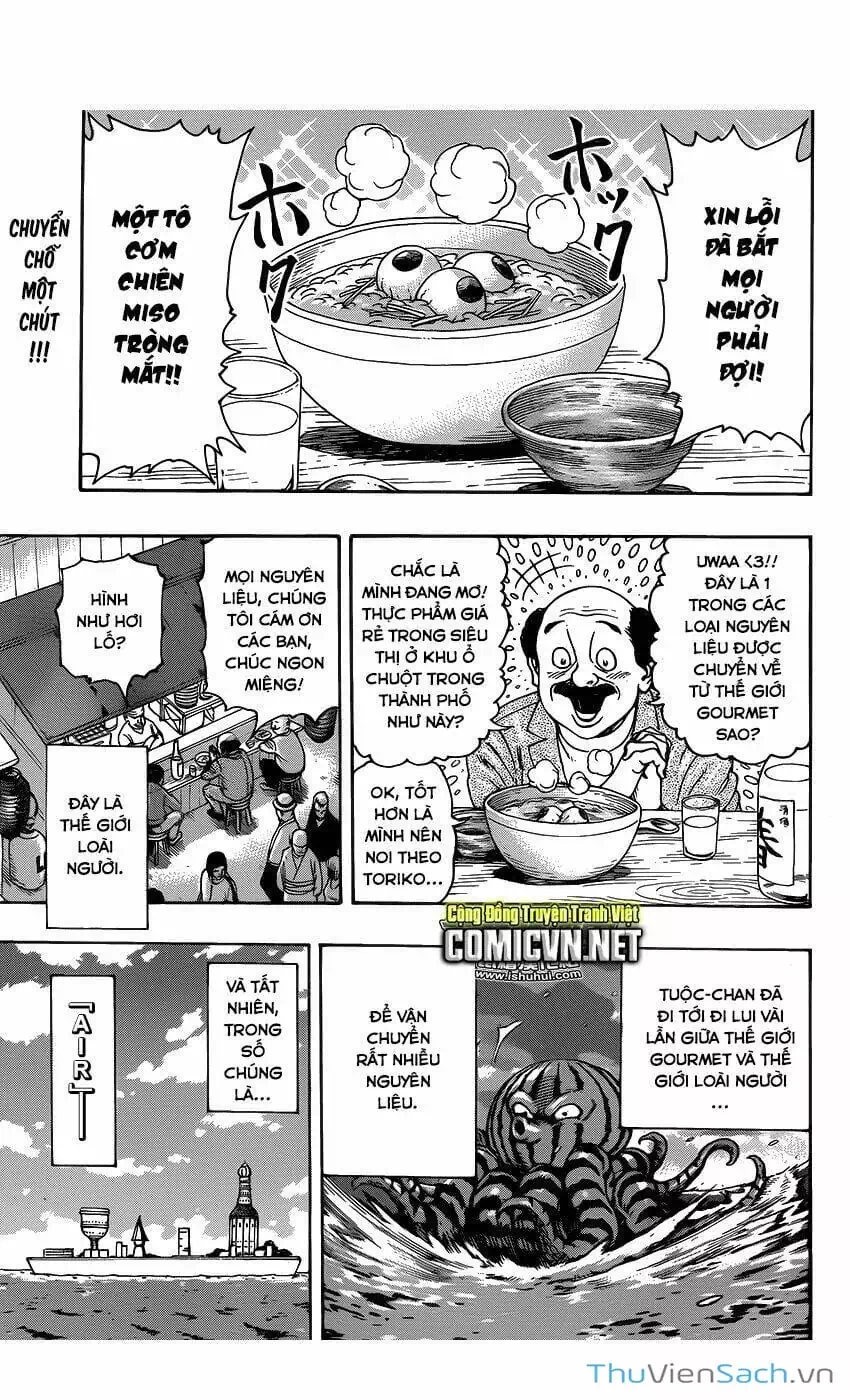 Truyện Tranh Thợ Săn Ẩm Thực - Toriko trang 5