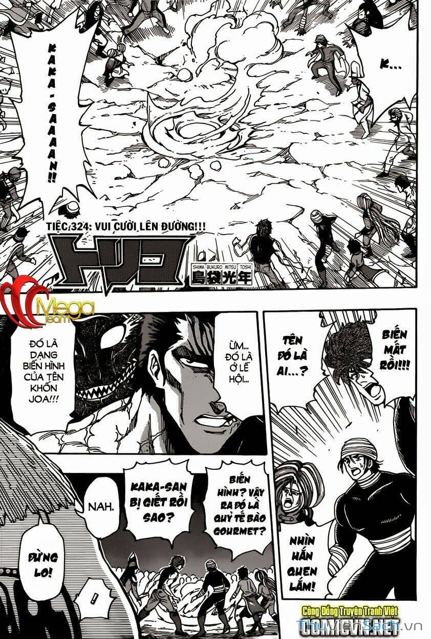 Truyện Tranh Thợ Săn Ẩm Thực - Toriko trang 5