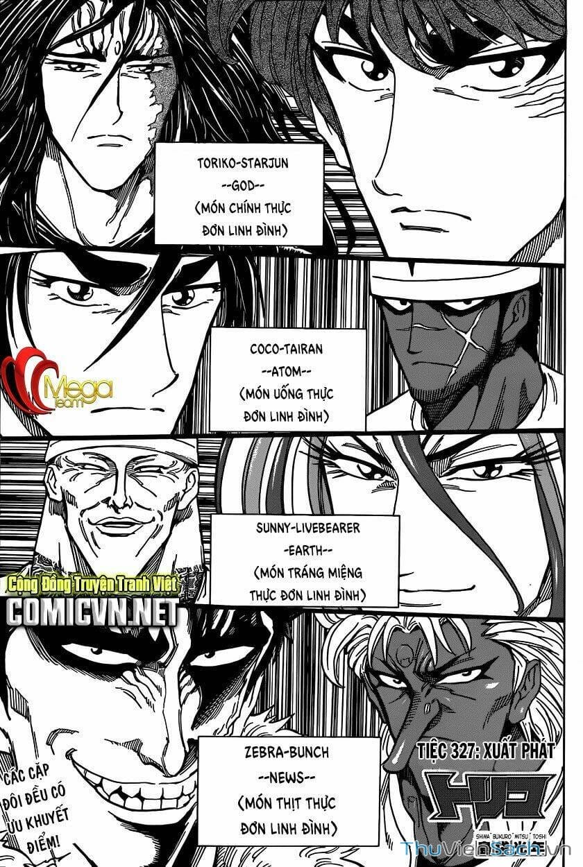 Truyện Tranh Thợ Săn Ẩm Thực - Toriko trang 5