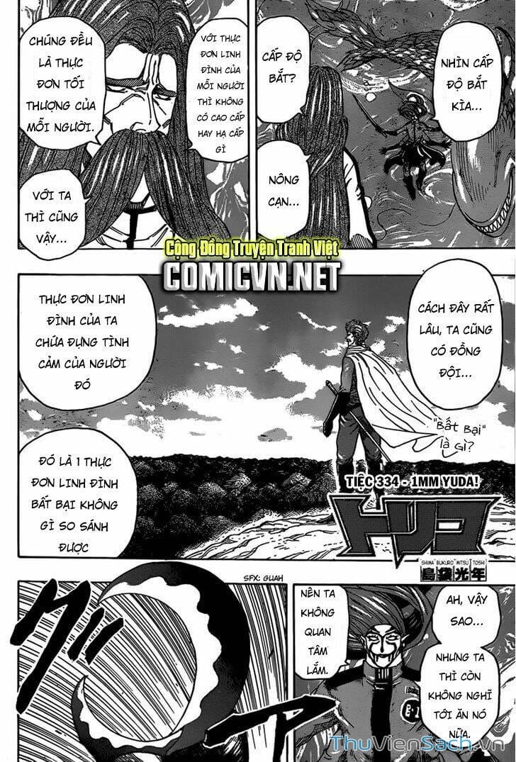 Truyện Tranh Thợ Săn Ẩm Thực - Toriko trang 5