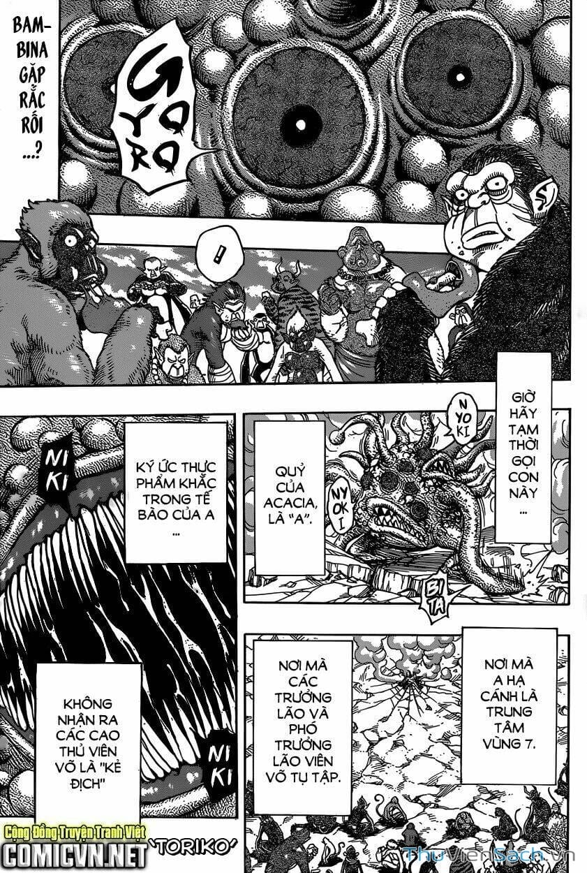 Truyện Tranh Thợ Săn Ẩm Thực - Toriko trang 5
