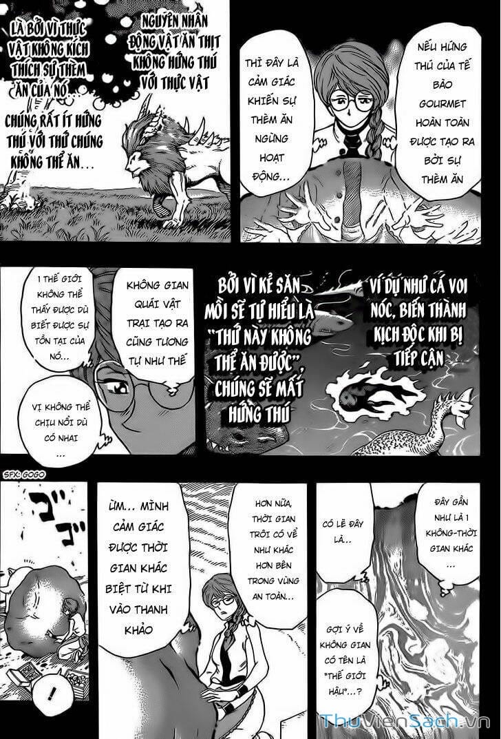 Truyện Tranh Thợ Săn Ẩm Thực - Toriko trang 5