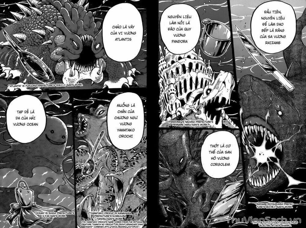 Truyện Tranh Thợ Săn Ẩm Thực - Toriko trang 5