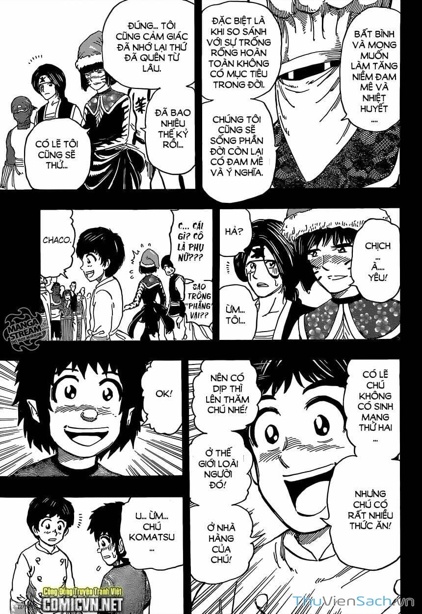 Truyện Tranh Thợ Săn Ẩm Thực - Toriko trang 5