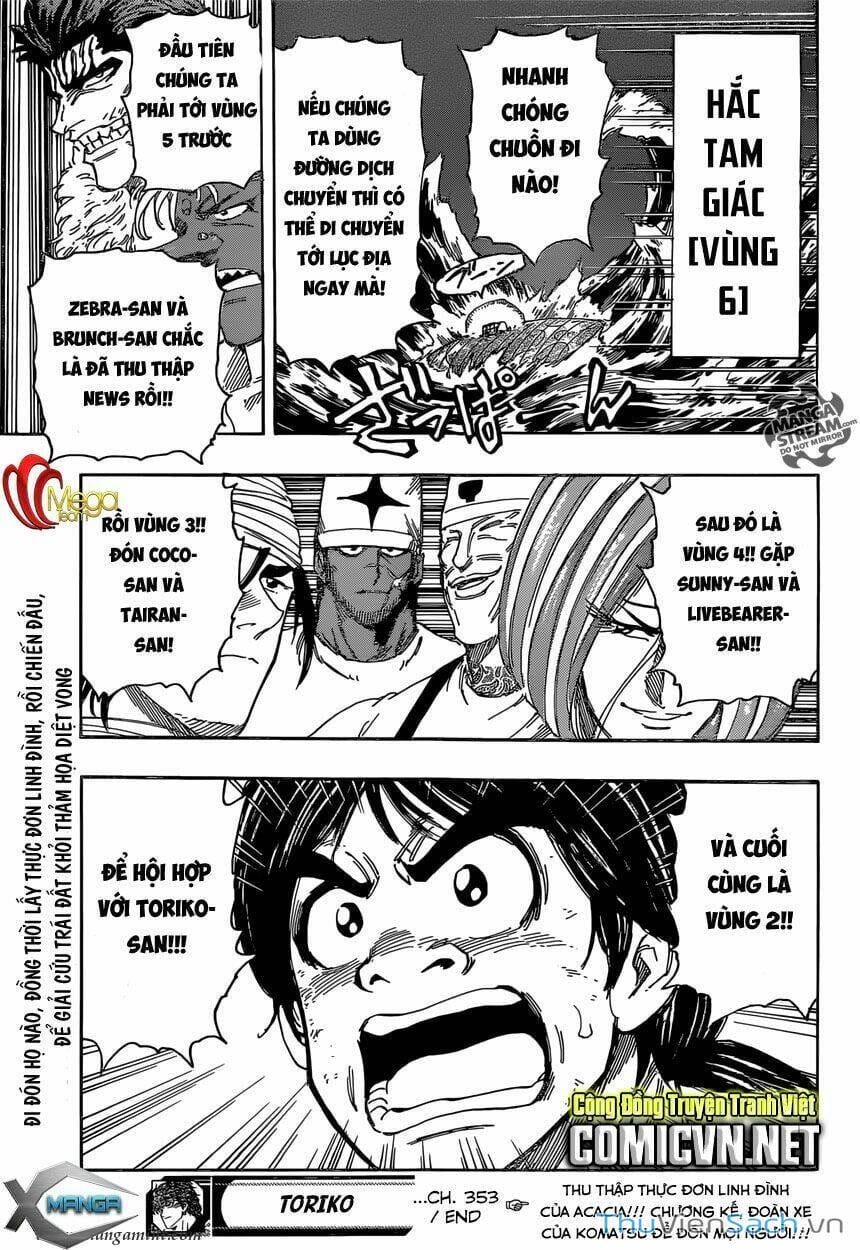 Truyện Tranh Thợ Săn Ẩm Thực - Toriko trang 5