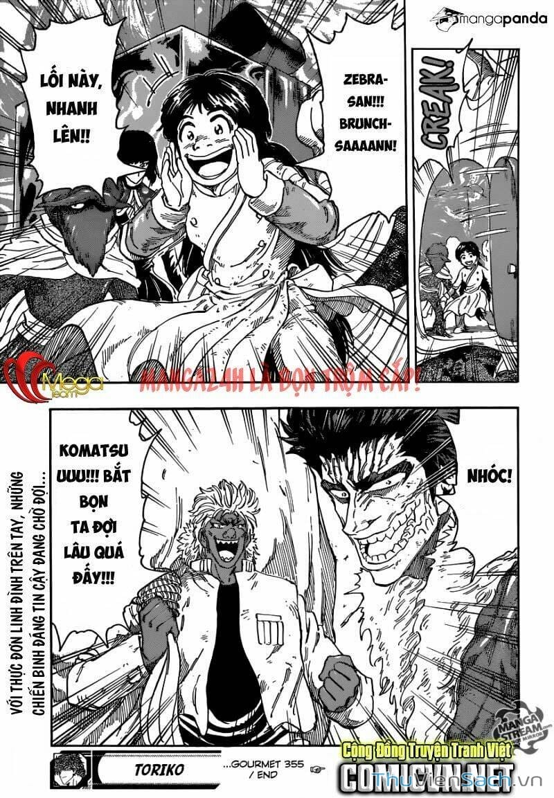 Truyện Tranh Thợ Săn Ẩm Thực - Toriko trang 5