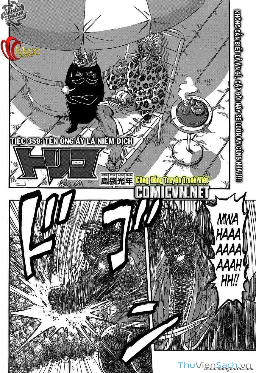 Truyện Tranh Thợ Săn Ẩm Thực - Toriko trang 5