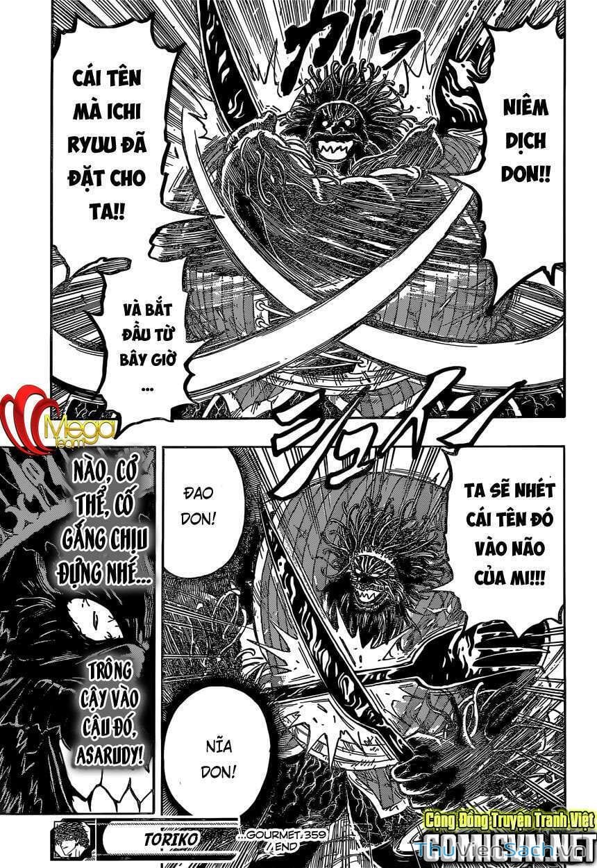 Truyện Tranh Thợ Săn Ẩm Thực - Toriko trang 5