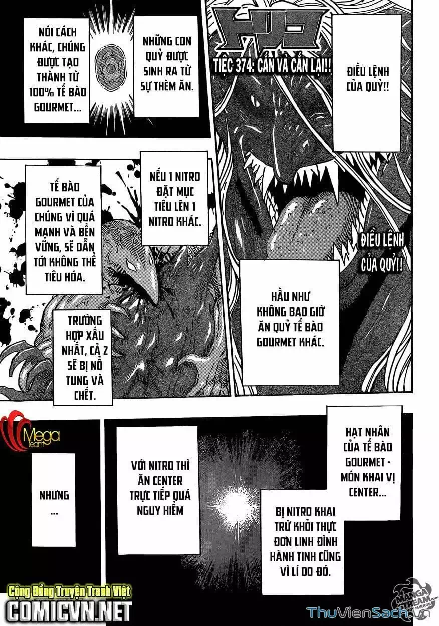 Truyện Tranh Thợ Săn Ẩm Thực - Toriko trang 5