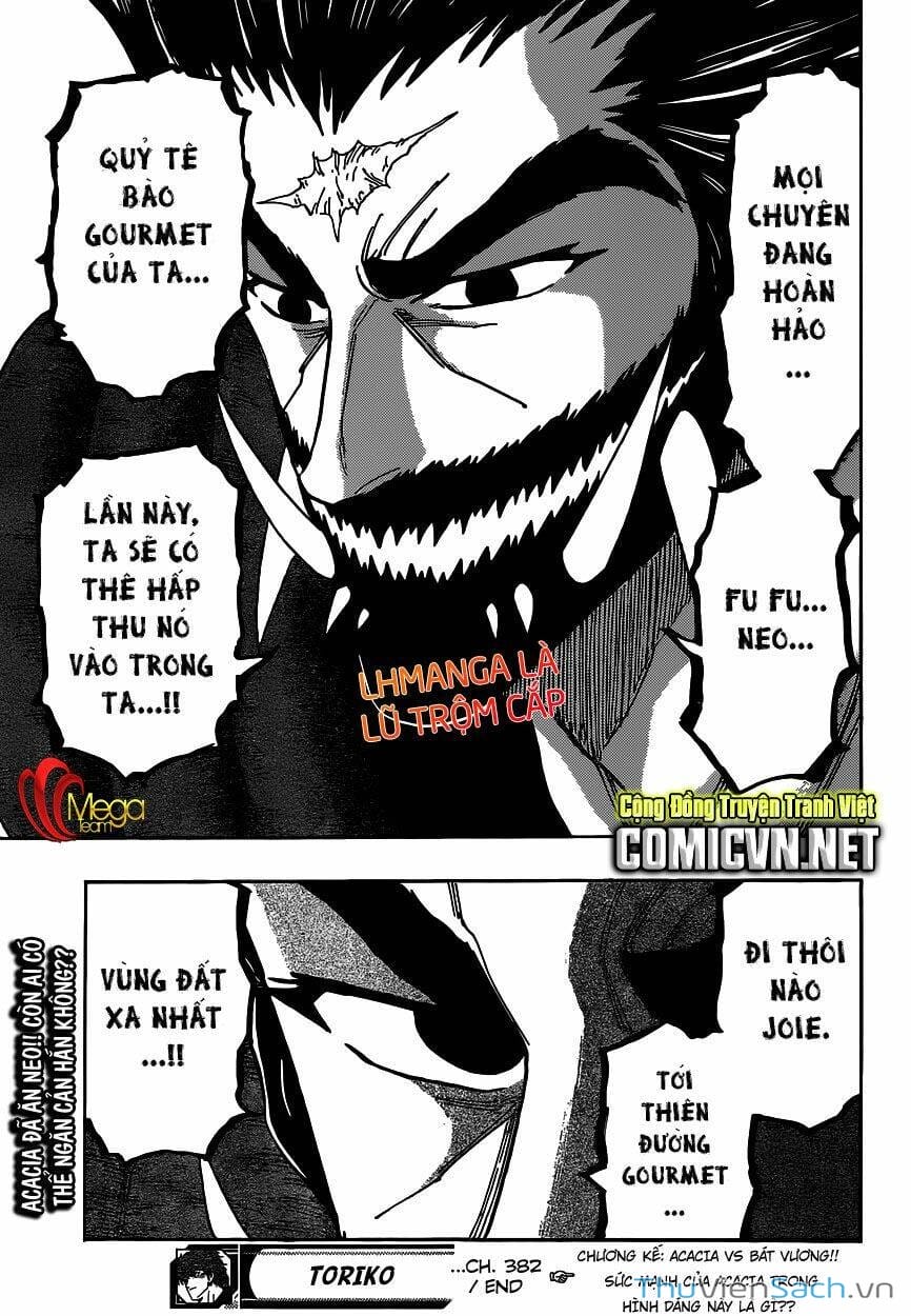 Truyện Tranh Thợ Săn Ẩm Thực - Toriko trang 5