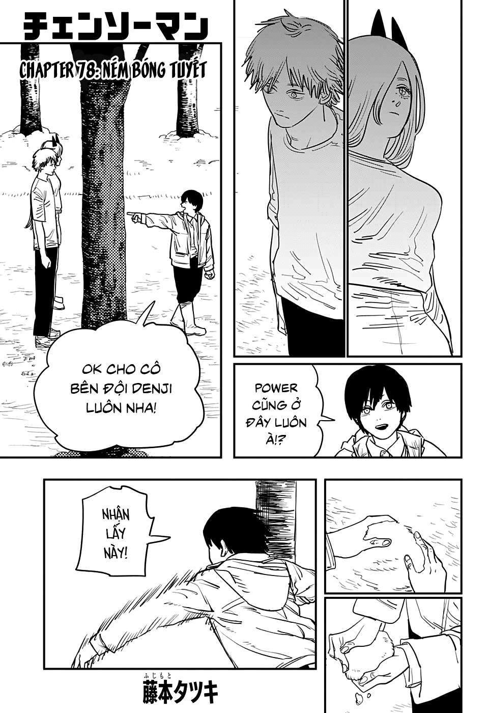 Truyện Tranh Thợ Săn Quỷ - Chainsaw Man trang 4