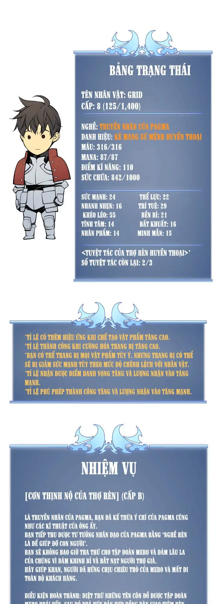 Truyện Tranh Thợ Rèn Huyền Thoại - Overgeared trang 7