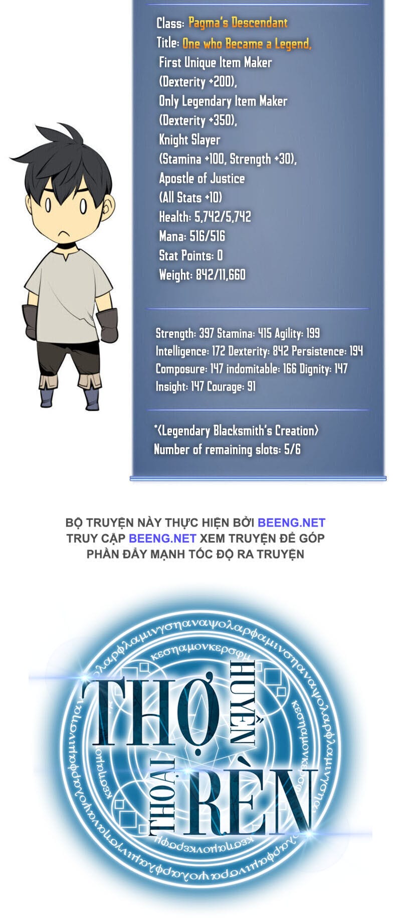 Truyện Tranh Thợ Rèn Huyền Thoại - Overgeared trang 7