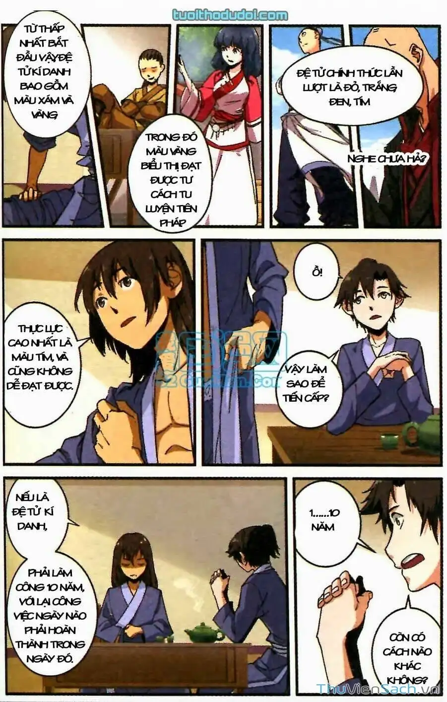Truyện Tranh Tiên Nghịch - Manhwa trang 6