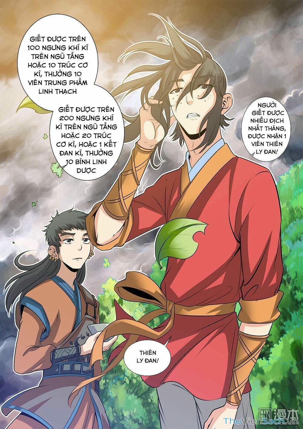 Truyện Tranh Tiên Nghịch - Manhwa trang 6