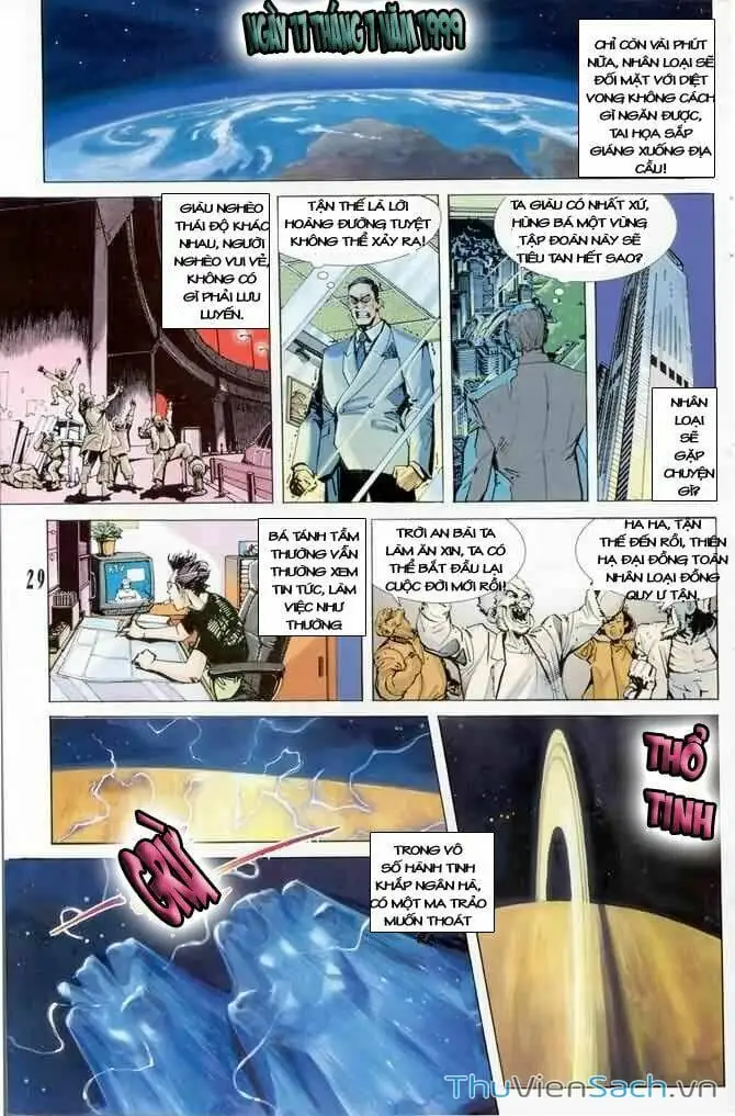 Truyện Tranh Tiểu Ma Thần trang 5