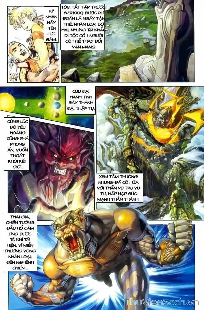 Truyện Tranh Tiểu Ma Thần trang 5