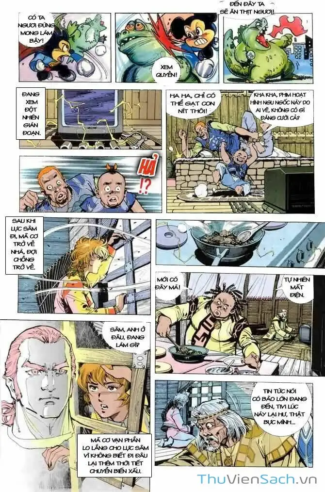 Truyện Tranh Tiểu Ma Thần trang 5