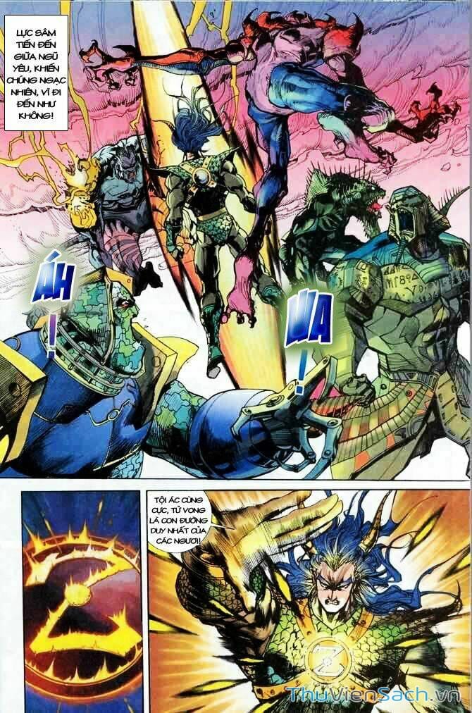 Truyện Tranh Tiểu Ma Thần trang 5