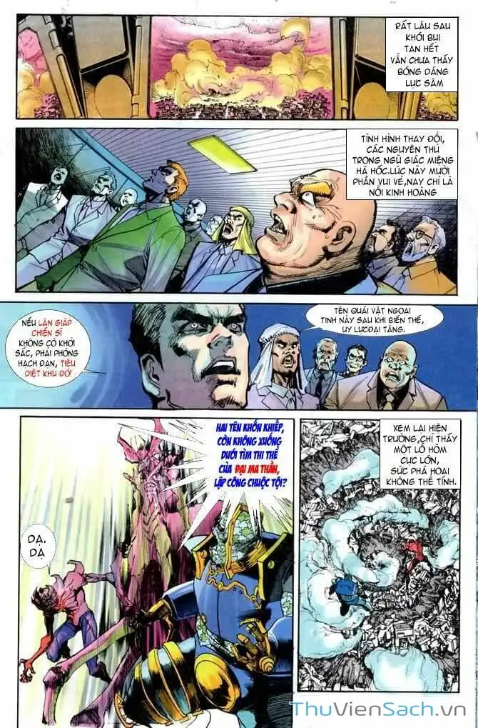 Truyện Tranh Tiểu Ma Thần trang 5