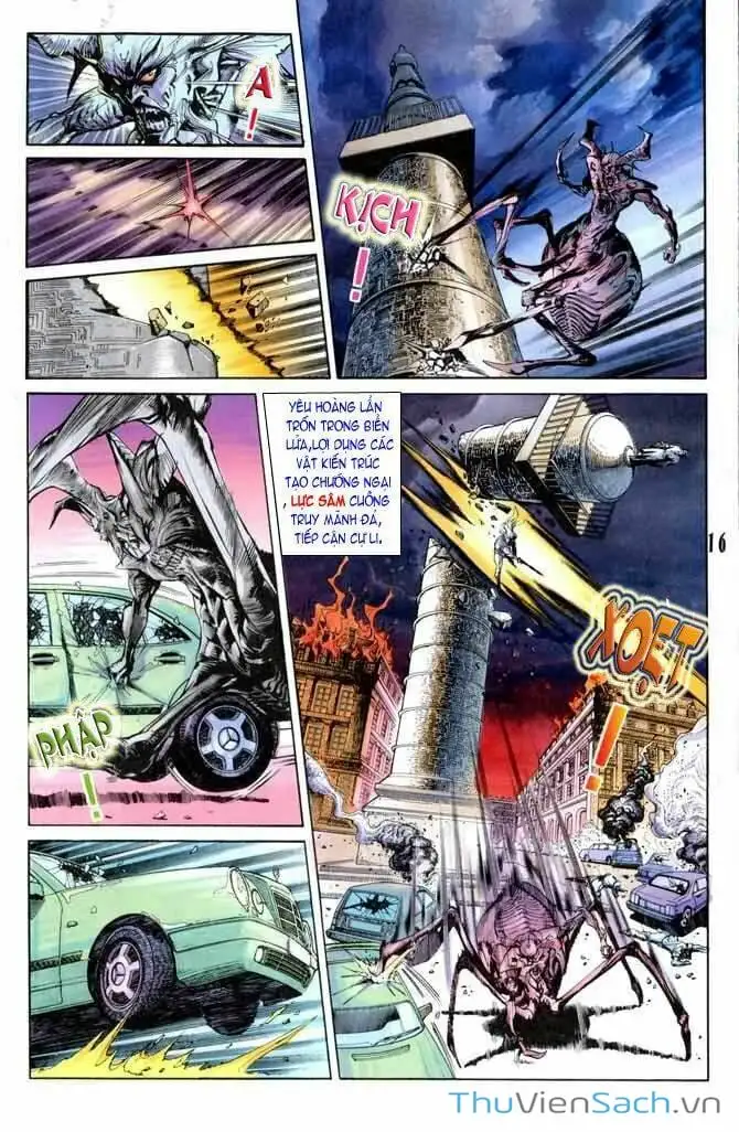 Truyện Tranh Tiểu Ma Thần trang 5