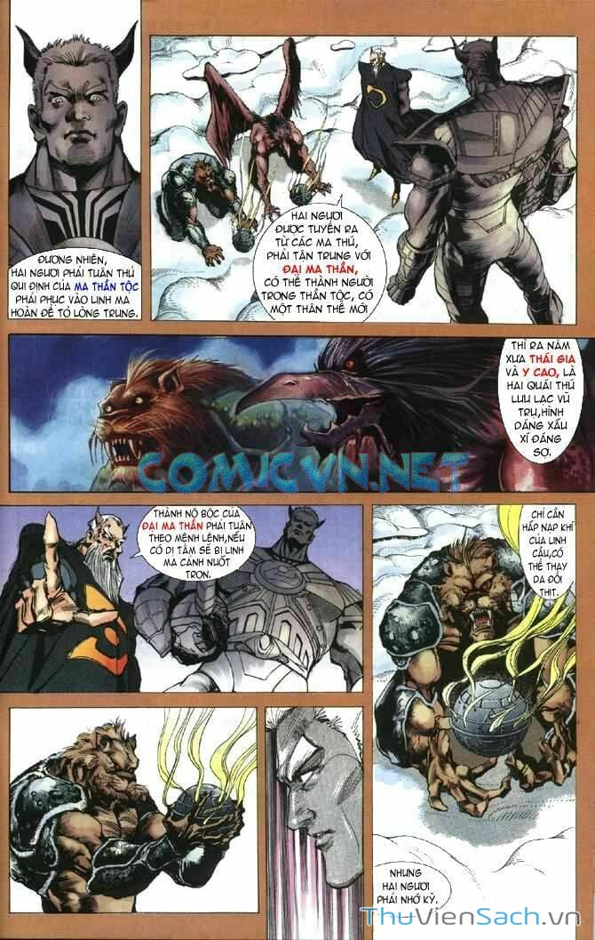 Truyện Tranh Tiểu Ma Thần trang 5