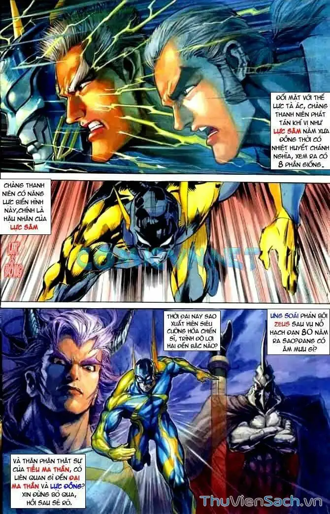 Truyện Tranh Tiểu Ma Thần trang 5