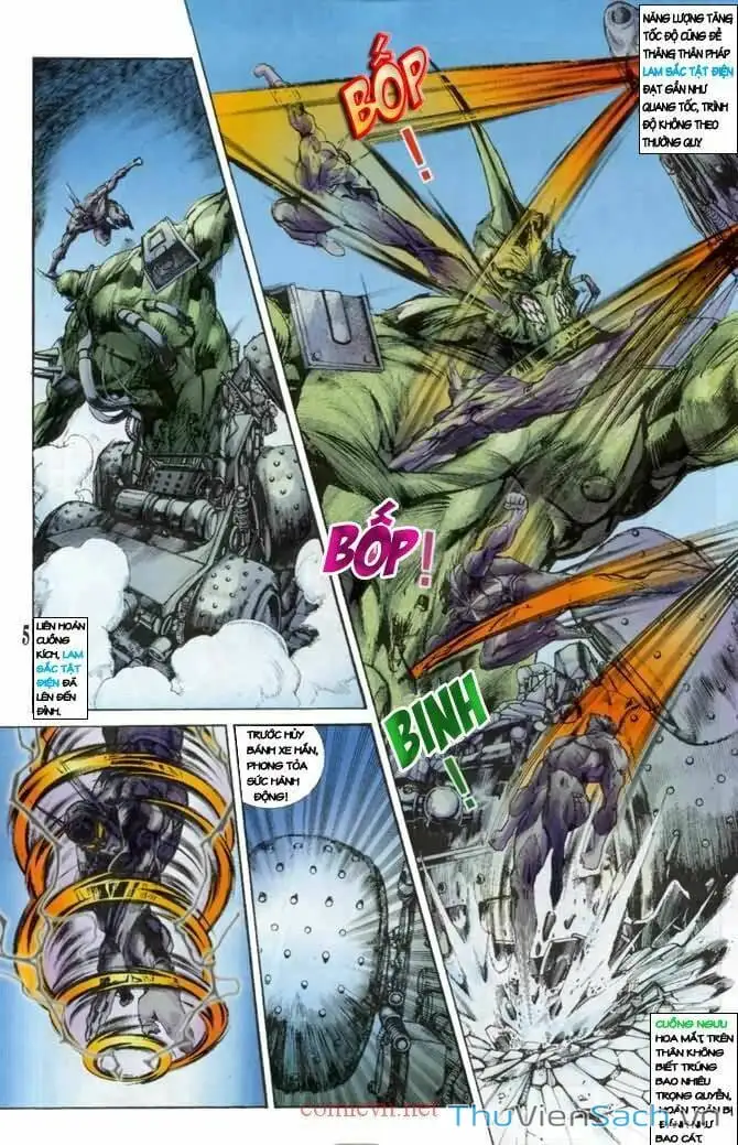 Truyện Tranh Tiểu Ma Thần trang 5