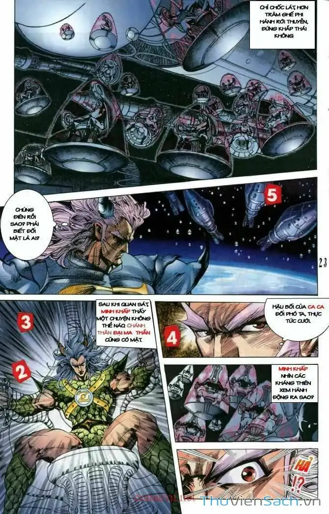 Truyện Tranh Tiểu Ma Thần trang 5