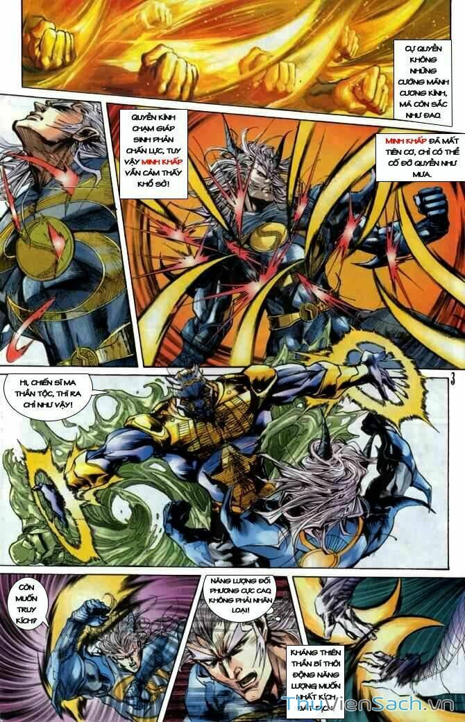 Truyện Tranh Tiểu Ma Thần trang 5