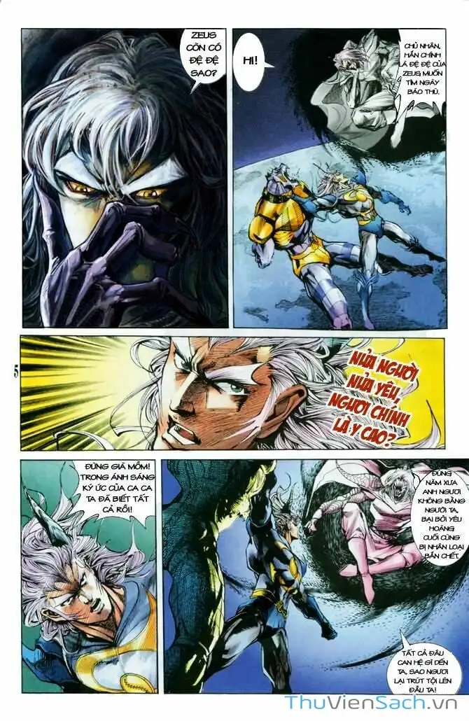 Truyện Tranh Tiểu Ma Thần trang 5