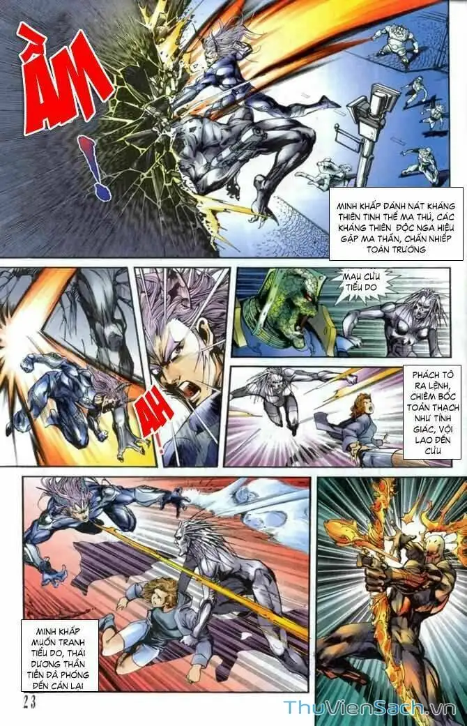 Truyện Tranh Tiểu Ma Thần trang 5