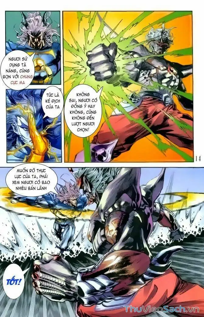 Truyện Tranh Tiểu Ma Thần trang 5