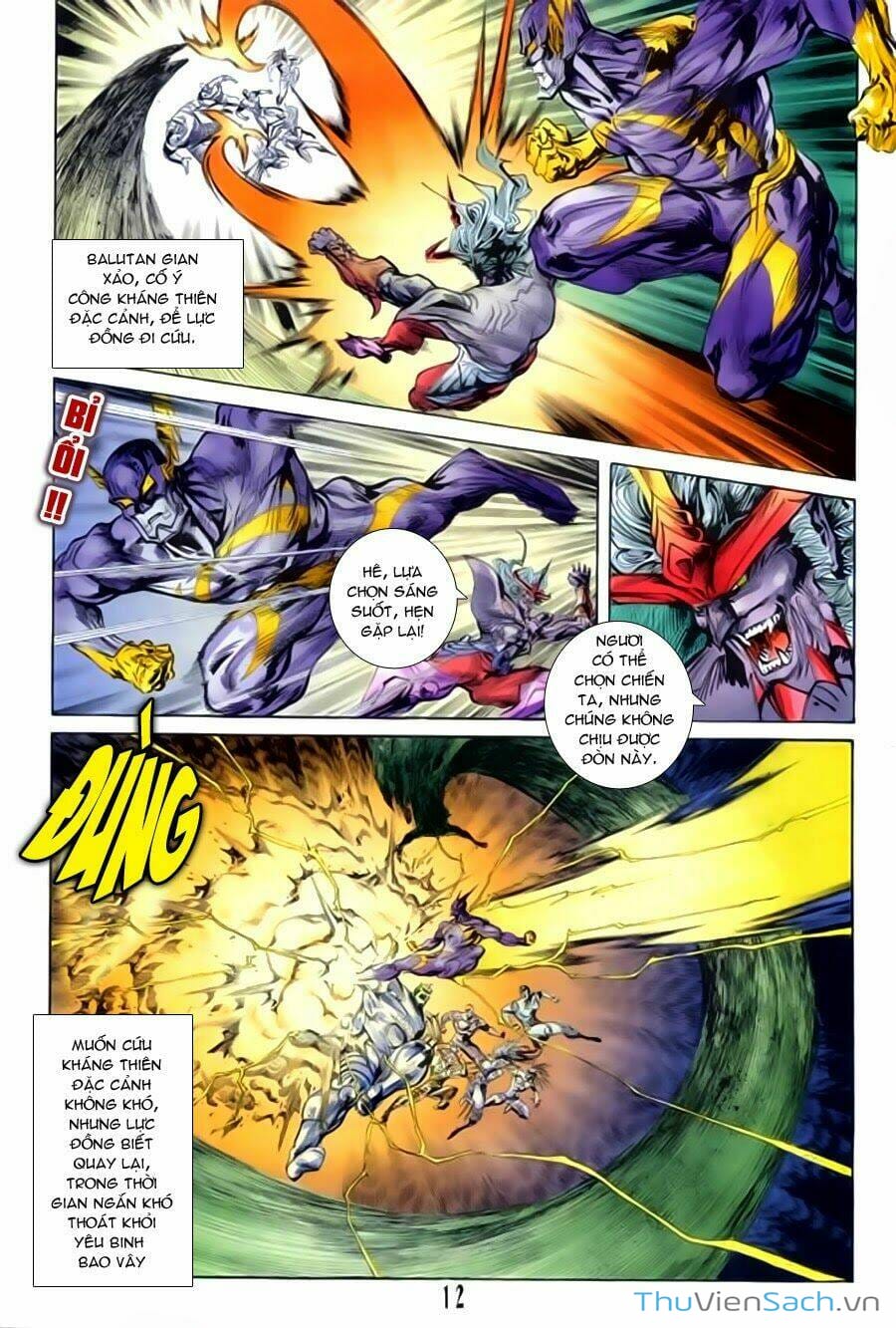 Truyện Tranh Tiểu Ma Thần trang 5