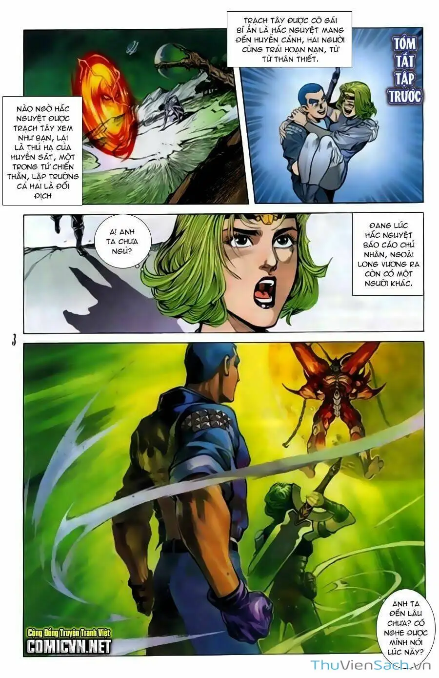 Truyện Tranh Tiểu Ma Thần trang 5