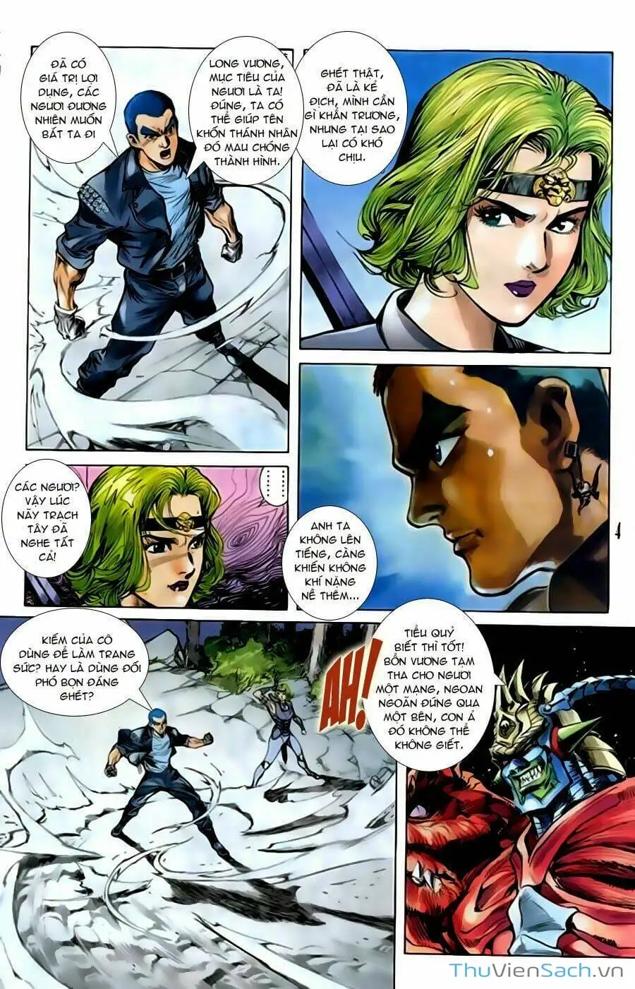 Truyện Tranh Tiểu Ma Thần trang 5