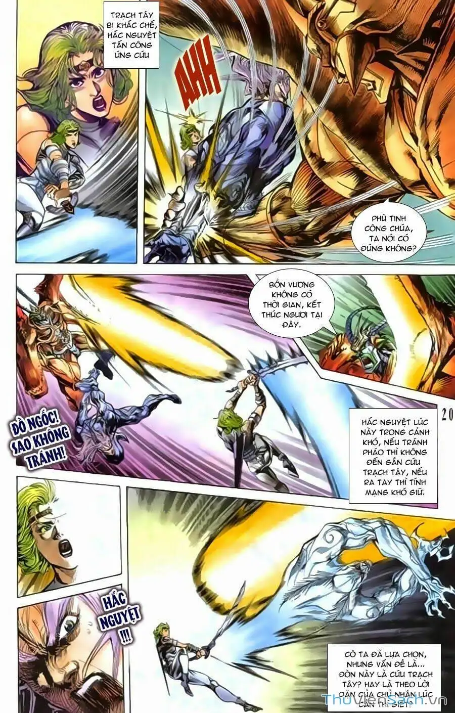 Truyện Tranh Tiểu Ma Thần trang 5