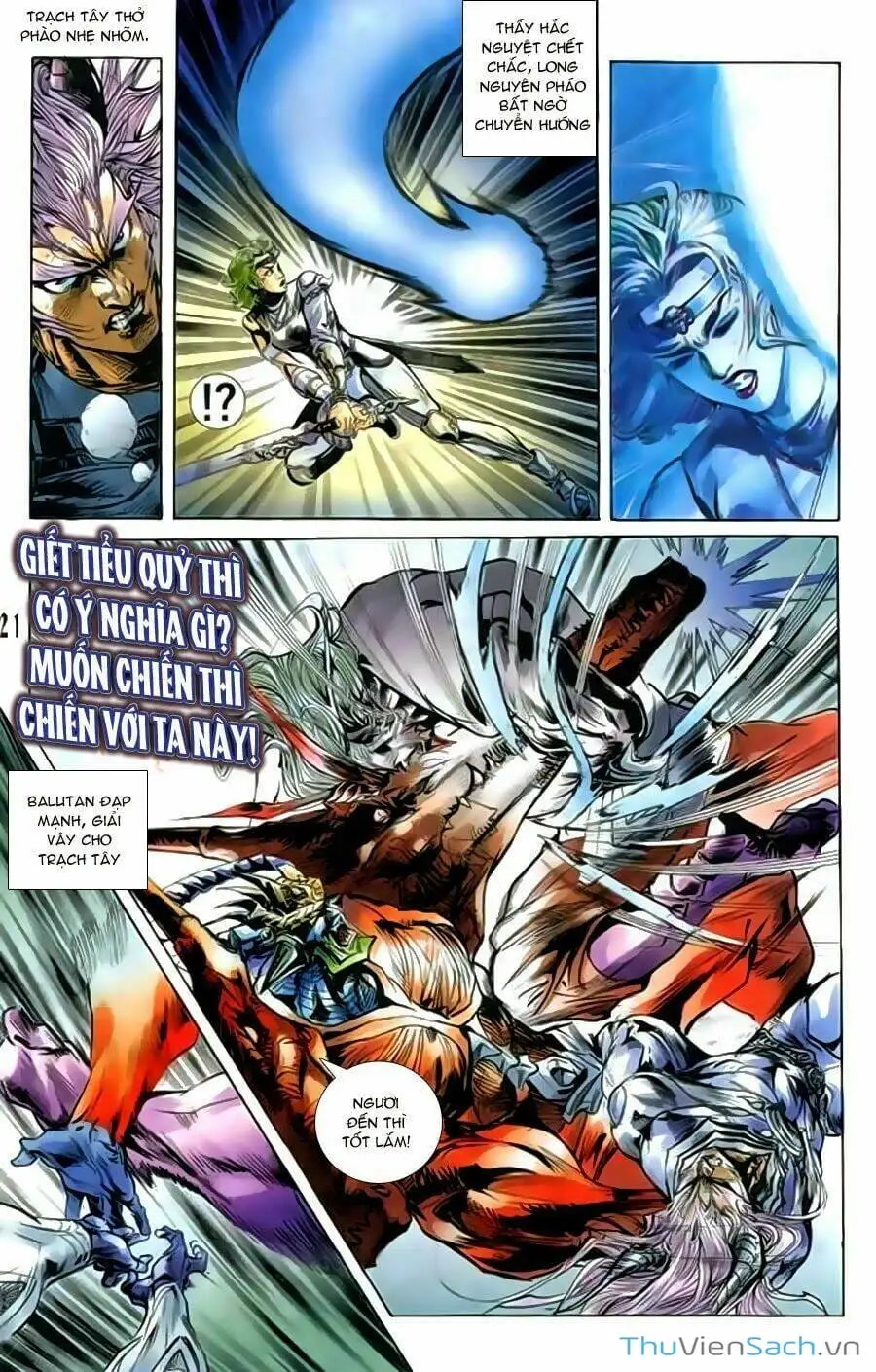 Truyện Tranh Tiểu Ma Thần trang 5