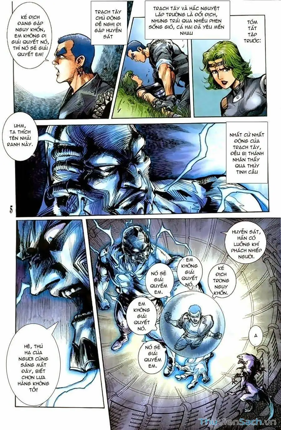 Truyện Tranh Tiểu Ma Thần trang 5