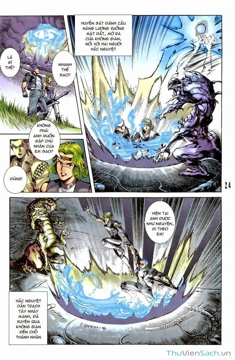 Truyện Tranh Tiểu Ma Thần trang 5