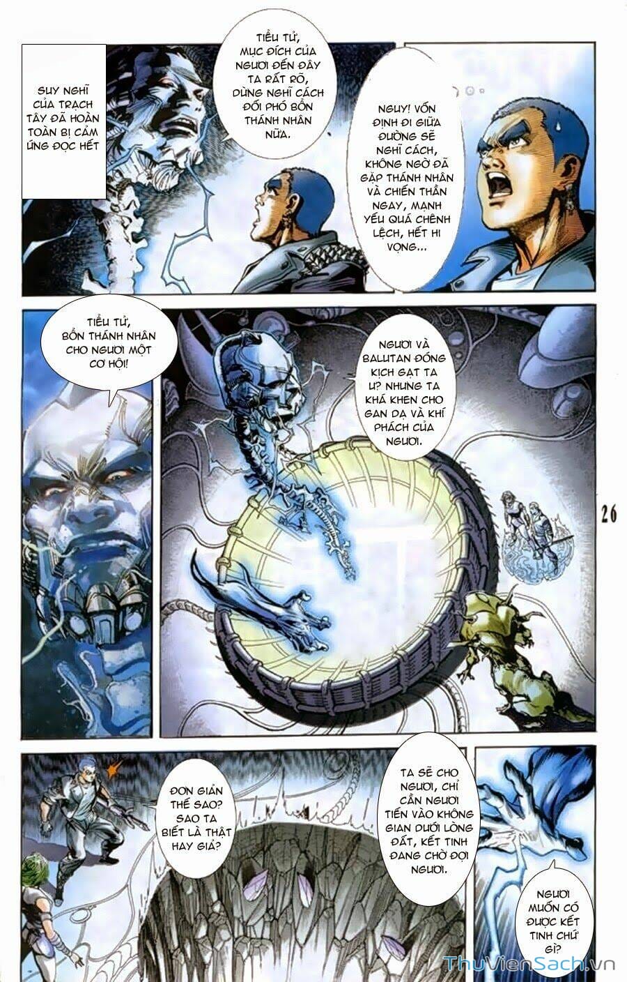 Truyện Tranh Tiểu Ma Thần trang 5